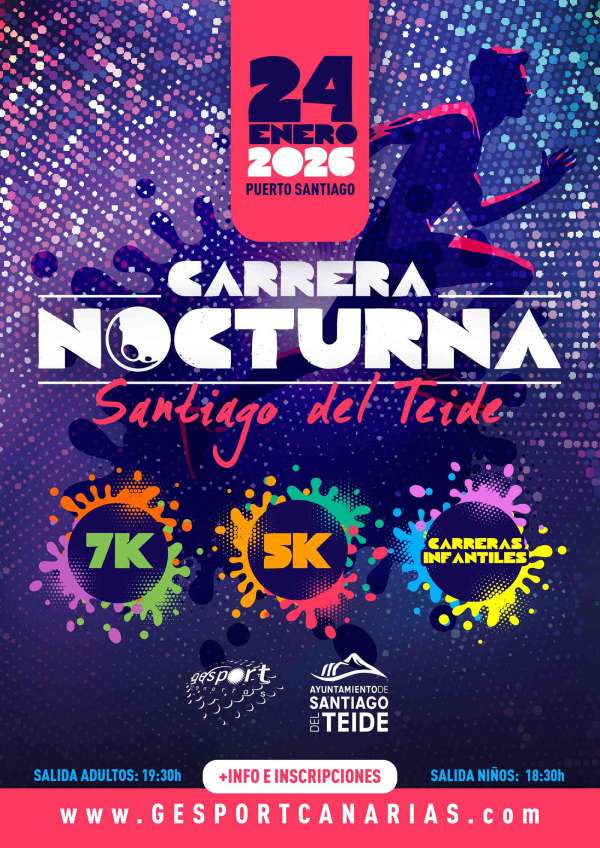 Carrera Nocturna Santiago del Teide