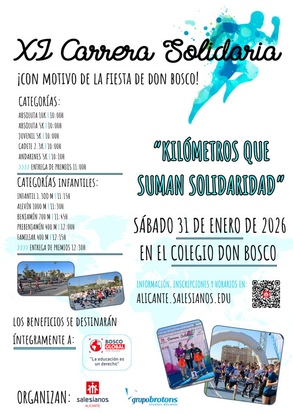Carrera Solidaria Colegio Don Bosco