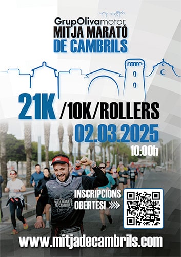 Grup Oliva Motor Mitja Marató de Cambrils 2026
