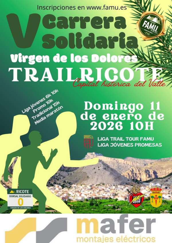 Trail Virgen de los Dolores Ricote